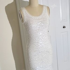 Bcbg sequin dress